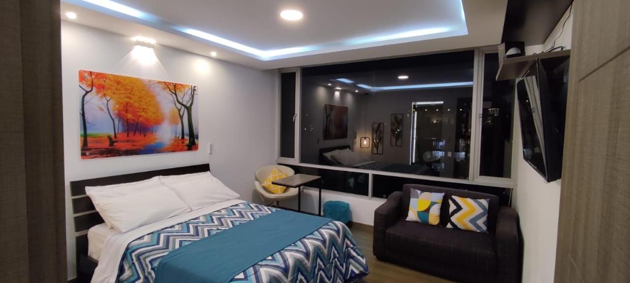 Suite De Lujo, Piso Alto, Junto Parque Carolina, Generador Electrico كويتو المظهر الخارجي الصورة